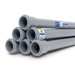 UPVC Pipes PN 6 Bar Size 280 mm Thickness 8.2 mm Gray Color | SAPPCO