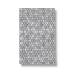 Spanish Wallpaper Gray Color Geometric Design, Size 10mx0.53m, Model 1105-3