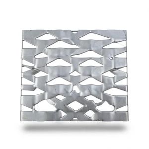 Hot Rolled Expanded Metal Wiremesh 1.4 mm Thickness, 2.44×2 m, Memari Shape