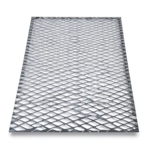 Bait Al Tatawor Hot Rolled Expanded Metal Mesh Memari Shape 1.4mm Thickness 2.44m Width 4m Length