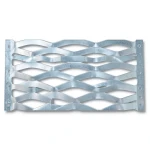 Galvanized Steel Expanded Metal Mesh Thickness 5.8 mm Width 1.22 m Length 4 m