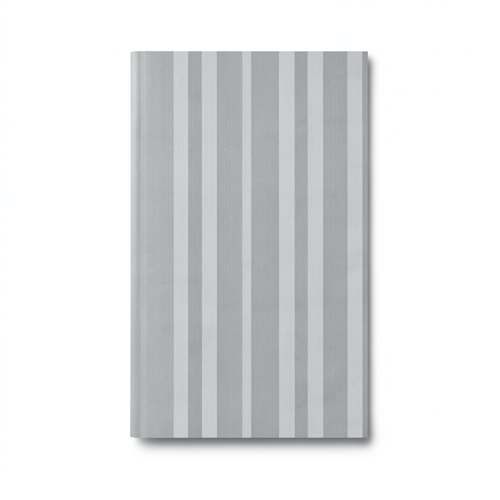 Striped Wallpaper Gray Color 10m x 1.06m, Model 5447