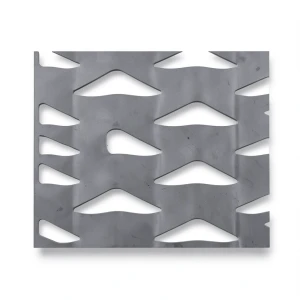 سلك شبك ممدد (بقلاوه) حديد مدرفل على الساخن شكل معماري سماكة 1.5 ملم مقاس 2.44×3 متر