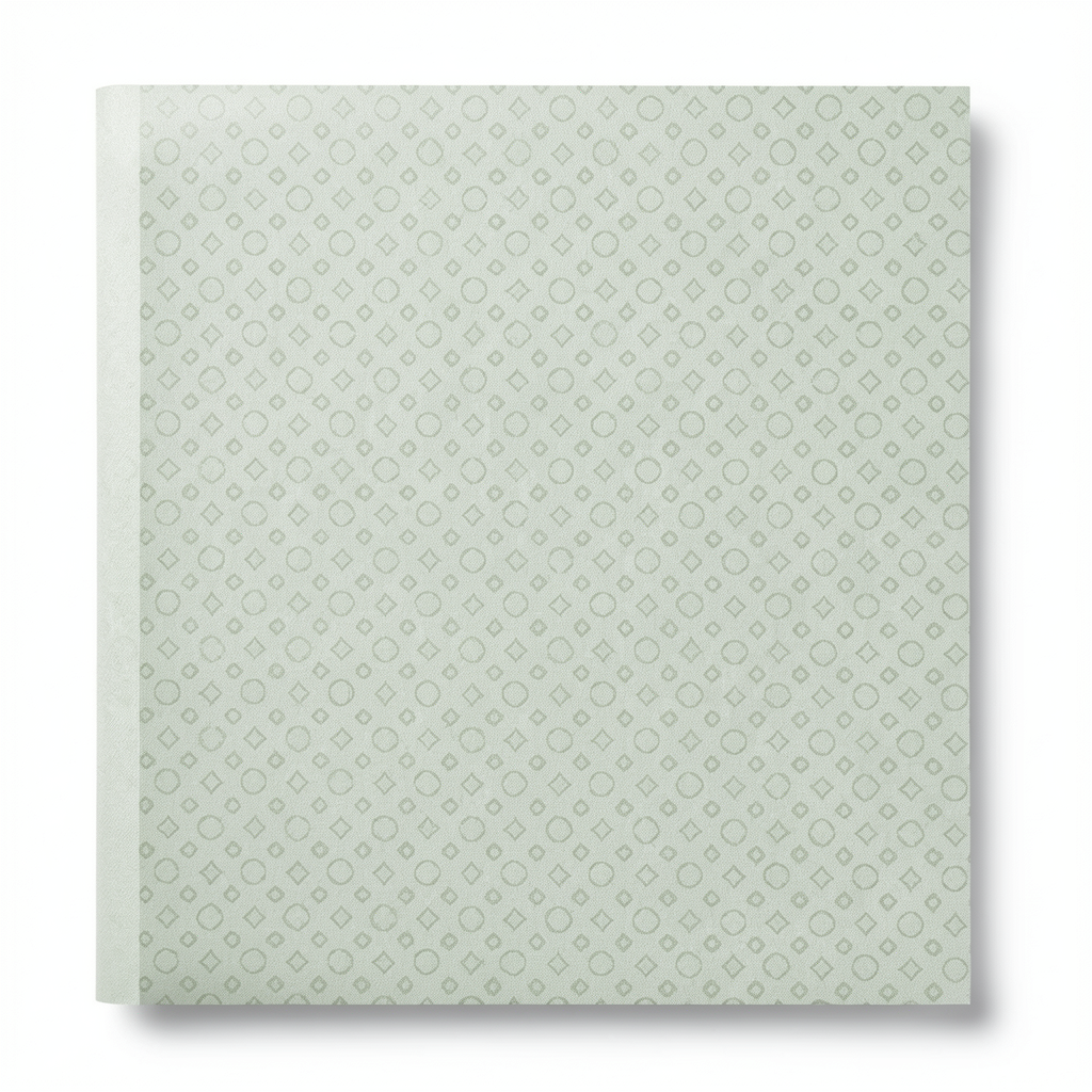 Italian Wallpaper Pattern Design 10m x 1.06m, Pale Green