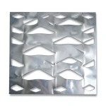 Hot Rolled Expanded Metal Mesh Memari Shape 1.5 mm Thickness 2.44×5 m