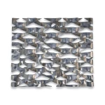 Hot Rolled Expanded Metal Wiremesh Memari Shape Thickness 1.4 mm Width 2.44 M Length 7 M