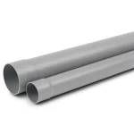 مواسير بلاستيك UPVC مقاس 2 1/2 إنش ضغط 125 psi سمك 2.74 ملم لون رمادي