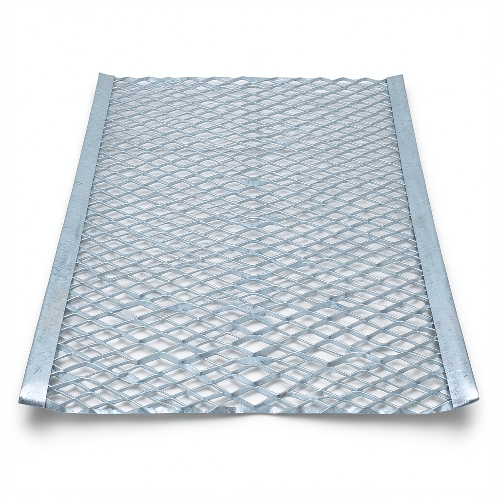Galvanized Steel Expanded Metal Mesh Thickness 6 mm Width 1.22 m Length 2 m