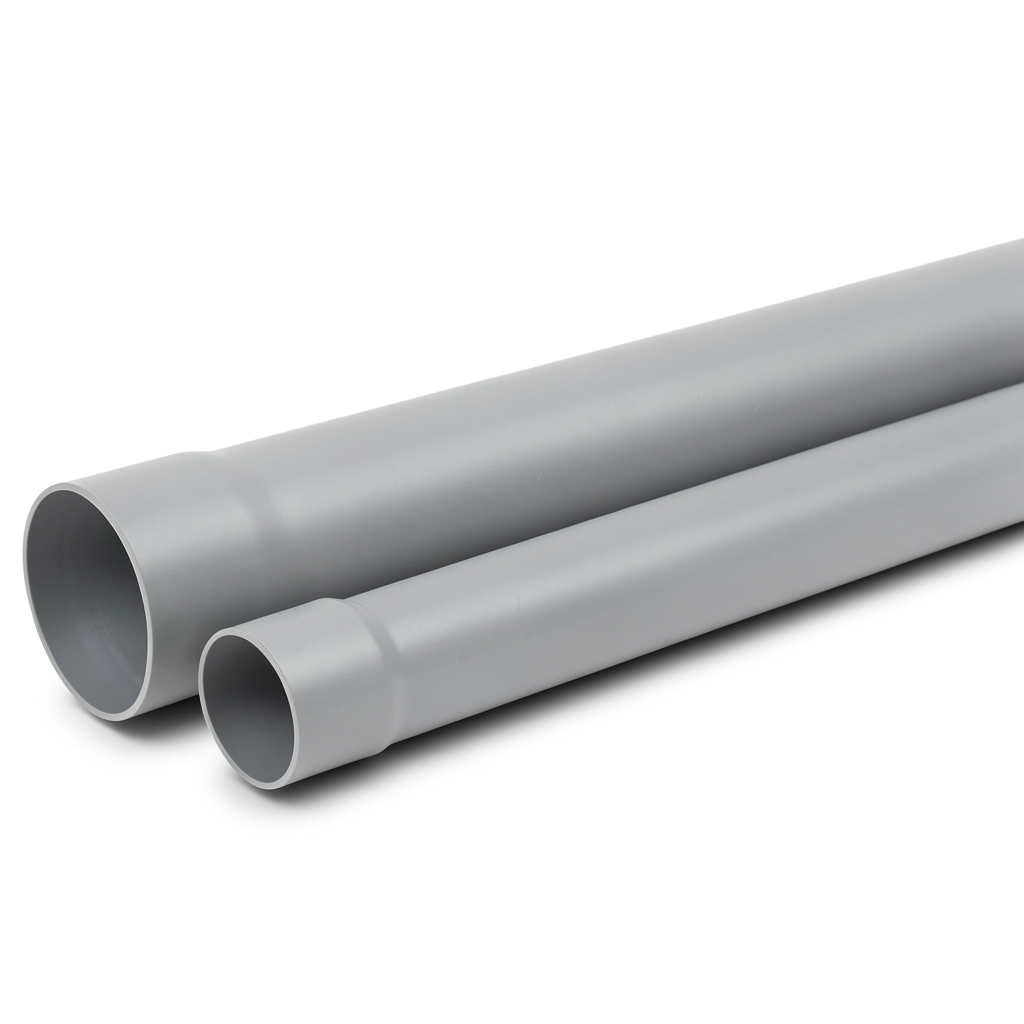 UPVC Plastic Pipe 1 1/4 inch 160 psi Thickness 2.13 mm Gray