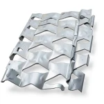 Hot Rolled Expanded Metal Mesh Memari Shape Thickness 1.5 mm Width 2.44 M Length 2 M
