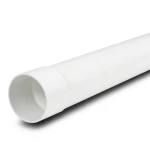 أنابيب UPVC ضغط اسمي 125 psi مقاس 6 إنش سمك 5.79 مم لون أبيض