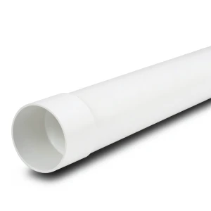 أنابيب UPVC ضغط اسمي 125 psi مقاس 6 إنش سمك 5.79 مم لون أبيض