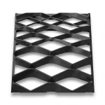 Hot Rolled Black Steel Expanded Metal Mesh Thickness 5.8 mm Width 1.22 m Length 2 m