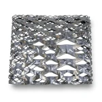 Hot Rolled Expanded Metal Mesh Memari Shape 1.5 mm Thickness 2.44×5 m
