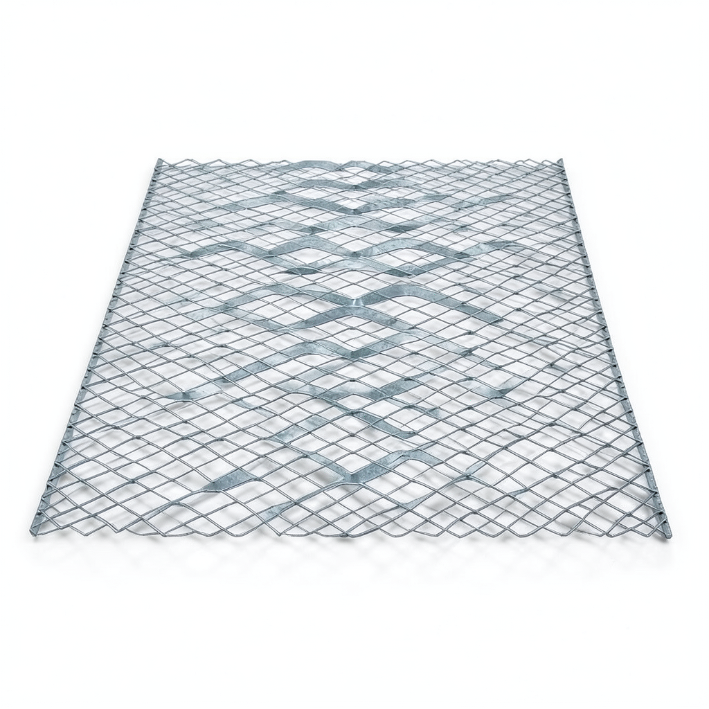 Galvanized Steel Expanded Metal Mesh Thickness 6 mm Width 1.22 m Length 6 m