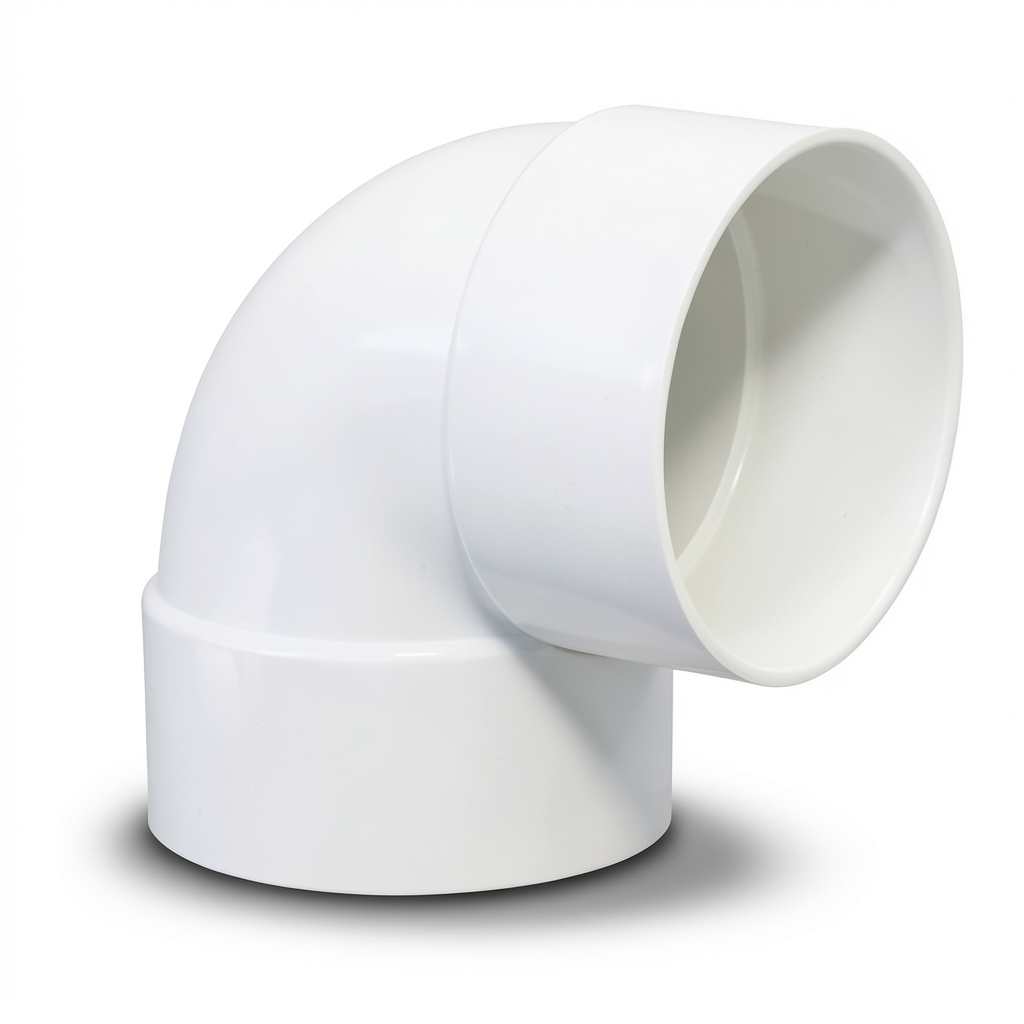 UPVC Elbow 90° Size 3 inch White, Schedule 40
