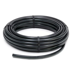 HDPE Plastic Coil Pipe PN 3.9 Bar PE 63 75 mm SDR 21 Black