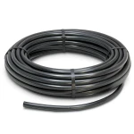 لفة أنابيب HDPE ضغط 3.9 بار PE 63 قطر خارجي 110 مم SDR 21 لون أسود