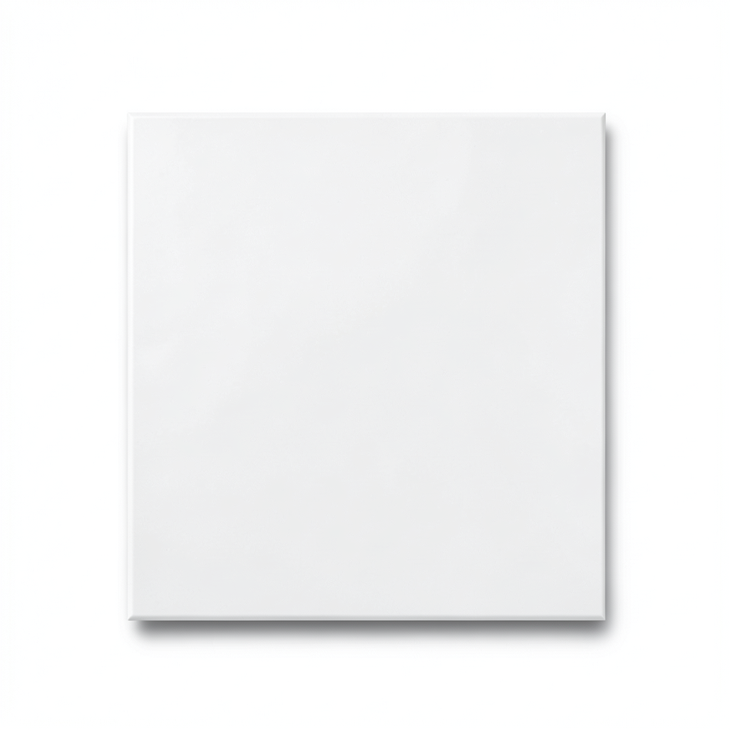 Porcelain Floor Tiles 12 mm Thickness 30x30 cm Matt White Compact