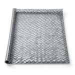 Hot Rolled Expanded Metal Mesh Memari Form Thickness 1.7 mm Width 2.44 M Length 3 M
