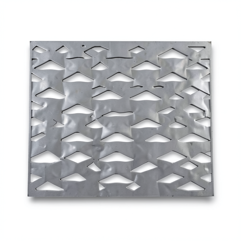 Hot Rolled Expanded Metal Wiremesh 1.2 mm Thickness, 2.44×7 m, Memari Form