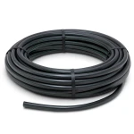لفة أنابيب HDPE ضغط 6.2 بار PE 63 قطر خارجي 75 مم SDR 13.6 لون أسود