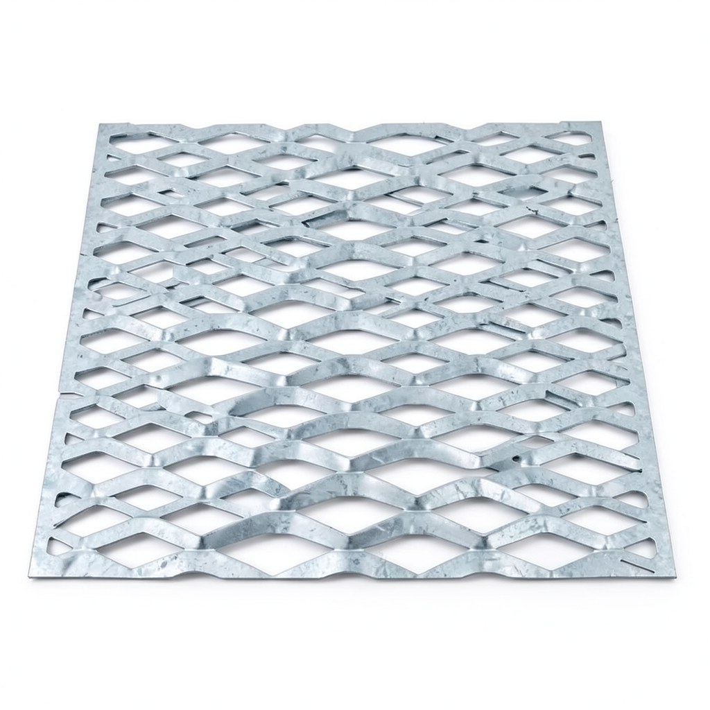 Galvanized Steel Expanded Metal Mesh Thickness 6 mm Width 1.22 m Length 6 m