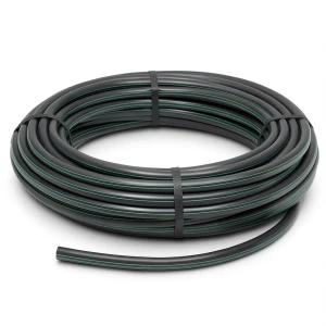 لفة أنابيب بلاستيك HDPE ضغط 6.2 بار PE 63 قطر خارجي 110 مم SDR 13.6 أسود