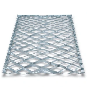 Galvanized Steel Expanded Metal Mesh Thickness 6 mm Width 1.22 m Length 7 m