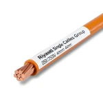 لفة سلك مفرد مجدول 4mm 450/750 فولت موصل نحاس عزل PVC لون برتقالي | مجموعة كابلات الرياض