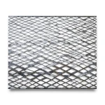 Bait Al Tatawor Hot Rolled Expanded Metal Mesh Memari Shape 1.4mm Thickness 2.44m Width 4m Length