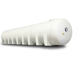 Water Tank Marjan Horizontal Fiberglass 50000 Liter, Diameter 350 cm, Length 585 cm