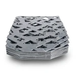 Hot Rolled Flattened Expanded Metal Memari Design 1.4 mm Thickness 2.44 M Width 6 M Length