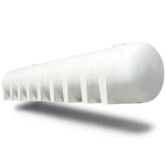 Water Tank Marjan Horizontal Fiberglass 22000 Liter Capacity, Diameter 200 cm, Length 748 cm