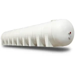 Water Tank Marjan Horizontal Fiber Glass 24000 Liter Capacity, Diameter 200 cm, Length 812 cm