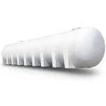Water Tank Marjan Horizontal Fiber Glass 15000 Liter, Diameter 180 cm, Length 629 cm