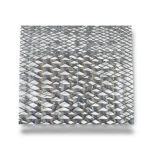 Hot Rolled Expanded Metal Mesh Memari Shape Thickness 1.5 mm Width 2.44 M Length 2 M