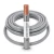 كابل نحاس THHN/THWN قطر 7.6 مم 600 فولت 500 قدم معزول PVC رمادي | شركة الفنار - Image 1