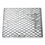 Hot Rolled Expanded Metal Mesh Memari Shape 1.5 mm Thickness 2.44×5 m