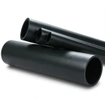 انابيب بلاستيك HDPE ضغط 16 بار PE 100 مقاس 500 mm SDR 33 لون اسود