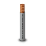 كابل نحاس THHN/THWN قطر 10.0 مم معزول PVC 105° رمادي 600 فولت 500 قدم | شركة الفنار