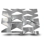 Hot Rolled Expanded Metal Memari Design Thickness 1.7 mm Width 2.44 M Length 1 M