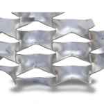 Hot Rolled Expanded Metal Mesh Memari Shape 1.7 mm Thickness 2.44×2 m