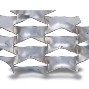 Hot Rolled Expanded Metal Mesh Memari Shape 1.7 mm Thickness 2.44×2 m