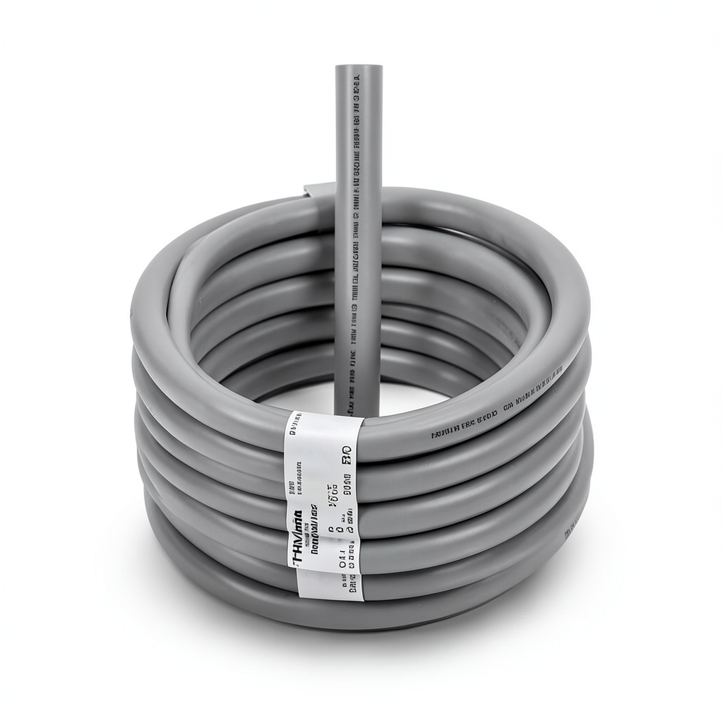 THHN/THWN Copper Cable PVC 105°C Insulation Diameter 16.1 MM 600 Volt 500 Feet Gray | Al Fanar
