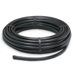 لفة أنابيب بلاستيك HDPE ضغط 3.9 بار PE 63 قطر خارجي 75 مم SDR 21 لون أسود