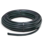 لفة أنابيب بلاستيك HDPE ضغط 3.9 بار PE 63 قطر 140 مم SDR 21 لون أسود