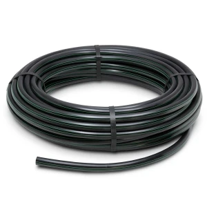 HDPE Polyethylene Plastic Coil Pipe 6.2 Bar Pressure, Outer Diameter 40 mm, SDR 13.6, Black