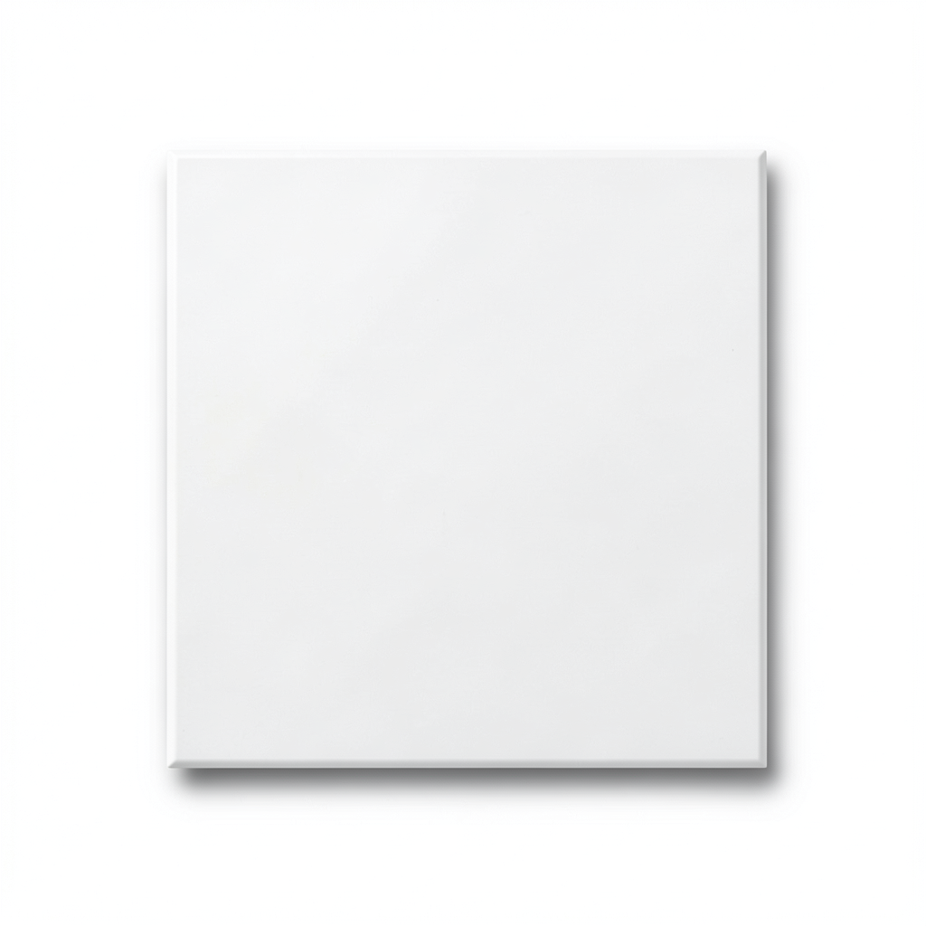Porcelain Floor Tiles 12 mm Thickness 30x30 cm Matt White Compact