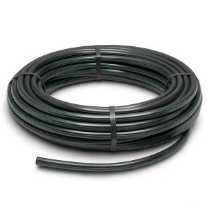 لفة أنابيب HDPE ضغط 6.2 بار PE 63 قطر خارجي 50 مم SDR 13.6 لون أسود